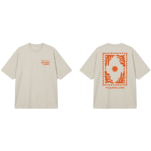 PLAYERA COSMOS BEIGE