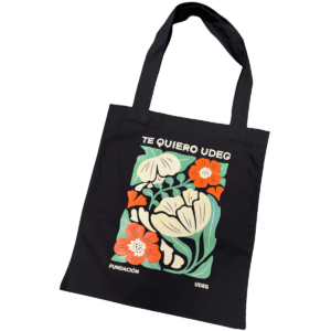 TOTE BAG BLOOM NEGRA